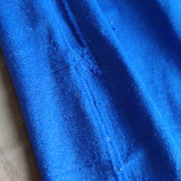 NWOT Royal Bright Blue High Waist Tights Leggings XS Small Yoga Gym Pants - Picture 6 of 8